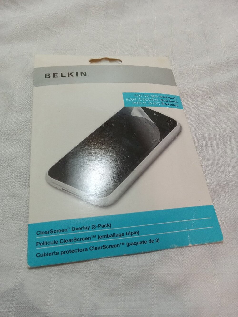 2 BELKIN clear skin screen protector - NEW in the box